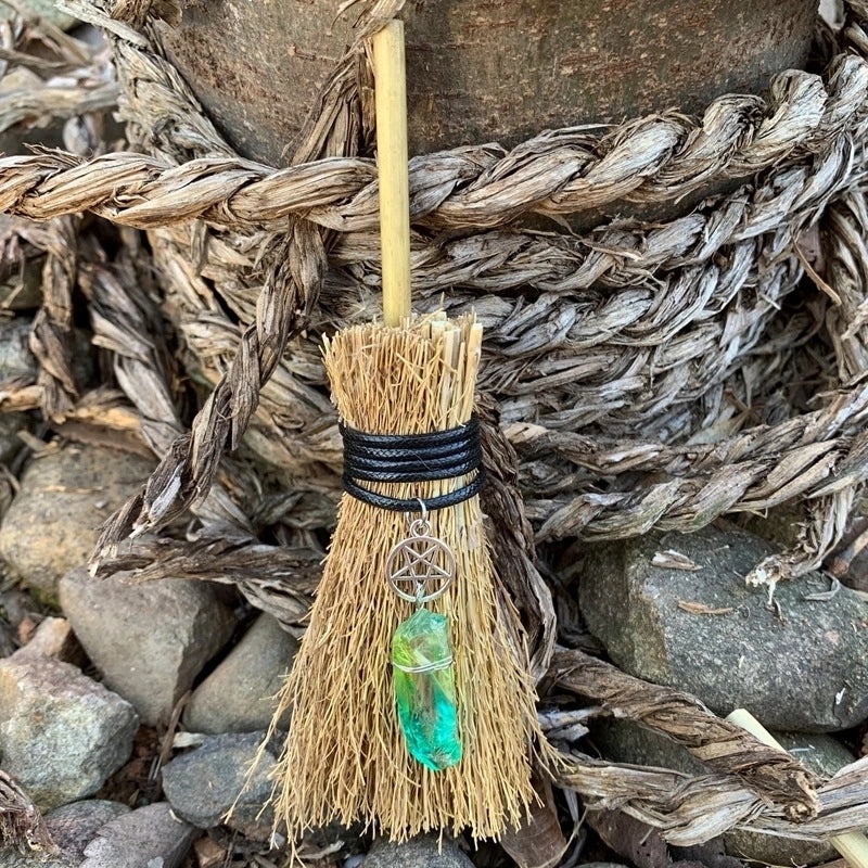 Witch Broomstick Charm Pendant | Jewelry & Accessories