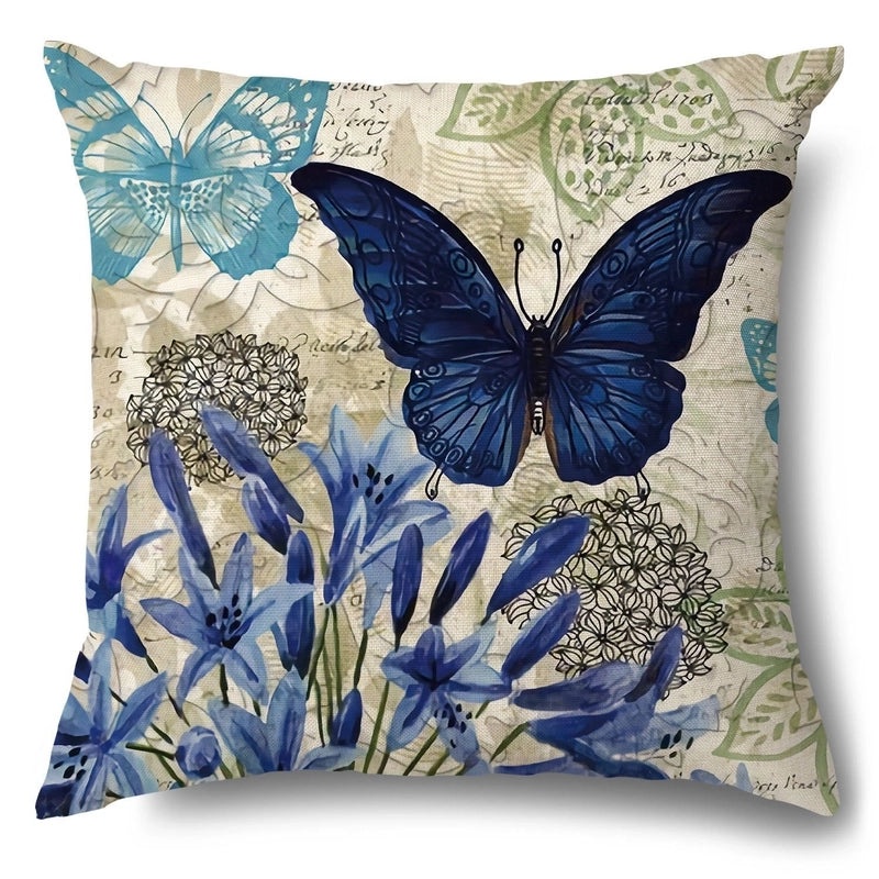 Trendy Animal and Floral Linen Pillow Covers|Home Decor Pillows