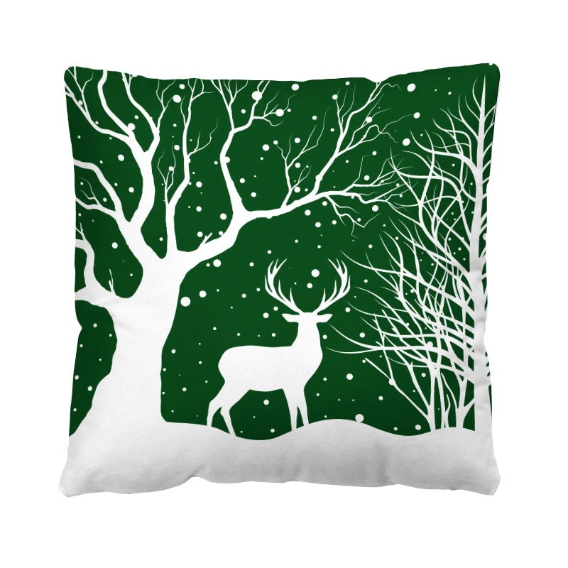 Plush Letter Print Short Pillow Covers for Casual Vacation Decor|Home Decor & Bedding