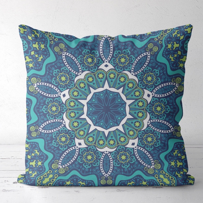 Vintage Printed Polyester Pillow Covers for Couch & Sofa | Home Decor Pillows