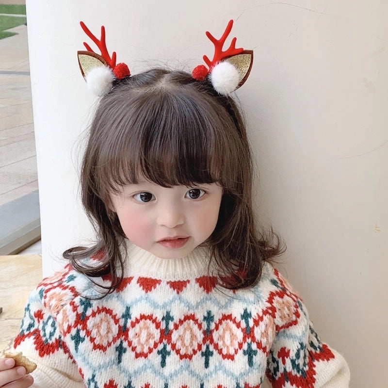 Festive Resin Antler Hairpin for Daily Wear|Hair Accessories
