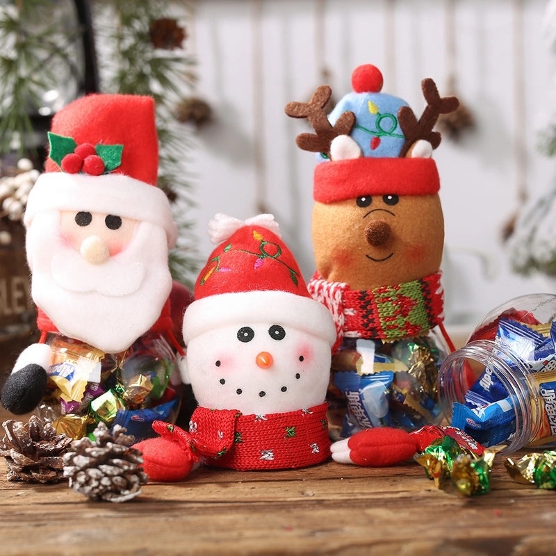 Christmas Cute Classic Plastic Table Ornaments for Festive Home Decor|Holiday Decorations