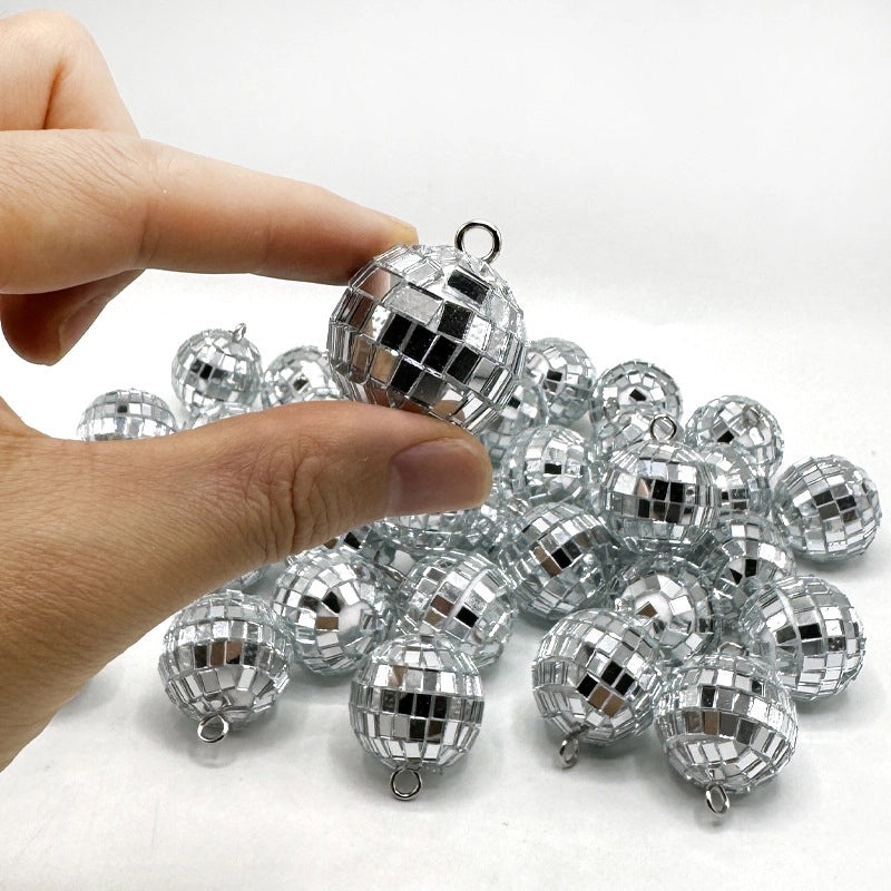 Festive Christmas Glass Ornament Iron Decoration|Holiday Home Decor