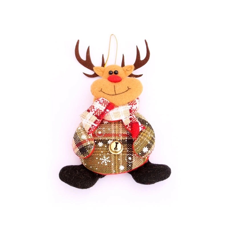 Festive Christmas Tree and Bell Small Pendants|Holiday Jewelry