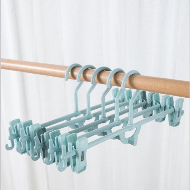 Retractable Plastic Clothes Hanger with Simple Geometric Design|Home & Living/Closet Storage & Organization
