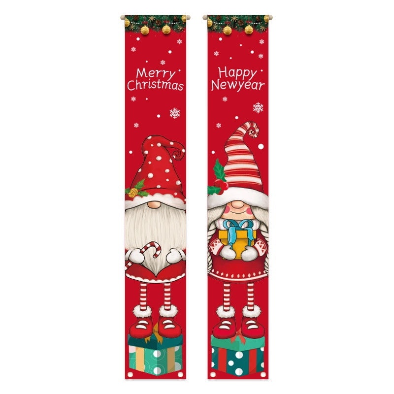 Christmas Santa Claus and Snowman Hanging Ornaments for Holiday Decor|Holiday & Festival Decorations
