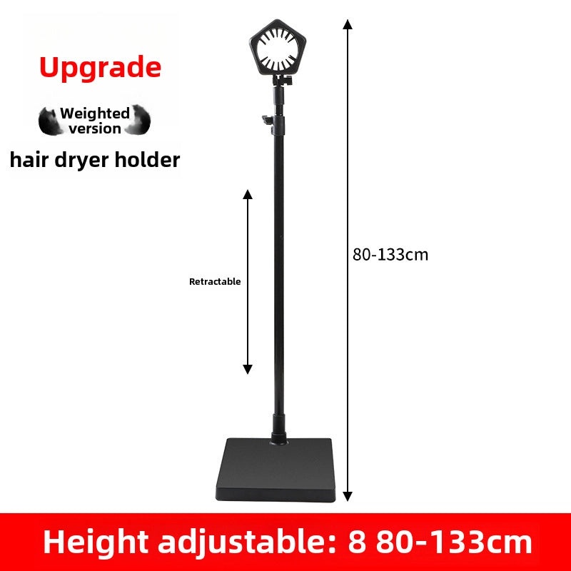 Hands-Free Vertical Hair Dryer Stand for Mobile Phone and Pets | Home & Living Accessories