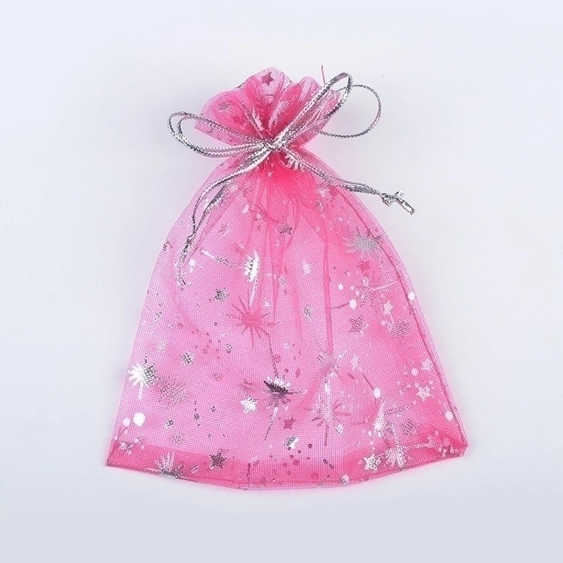 Star and Moon Themed Cloth Gift Bags for Party Favors|Party Supplies