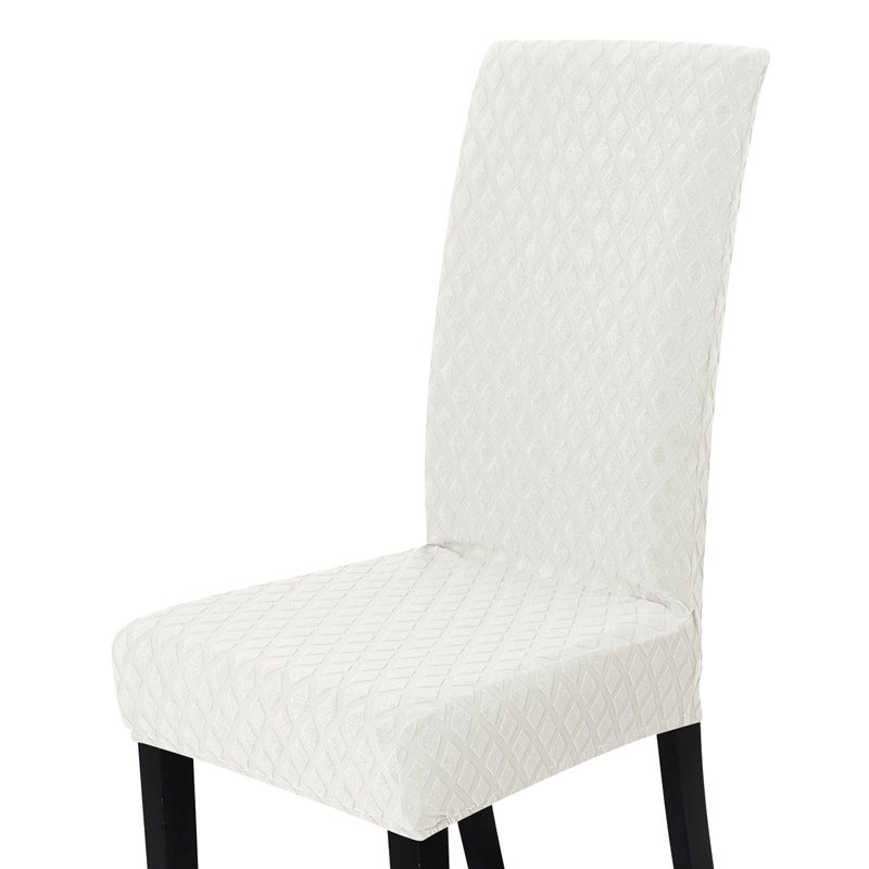 Four Seasons Elastic Jacquard Chair Cover Integrated Design for Dining Hotel Chairs Stools Modern Simple | Chair Covers