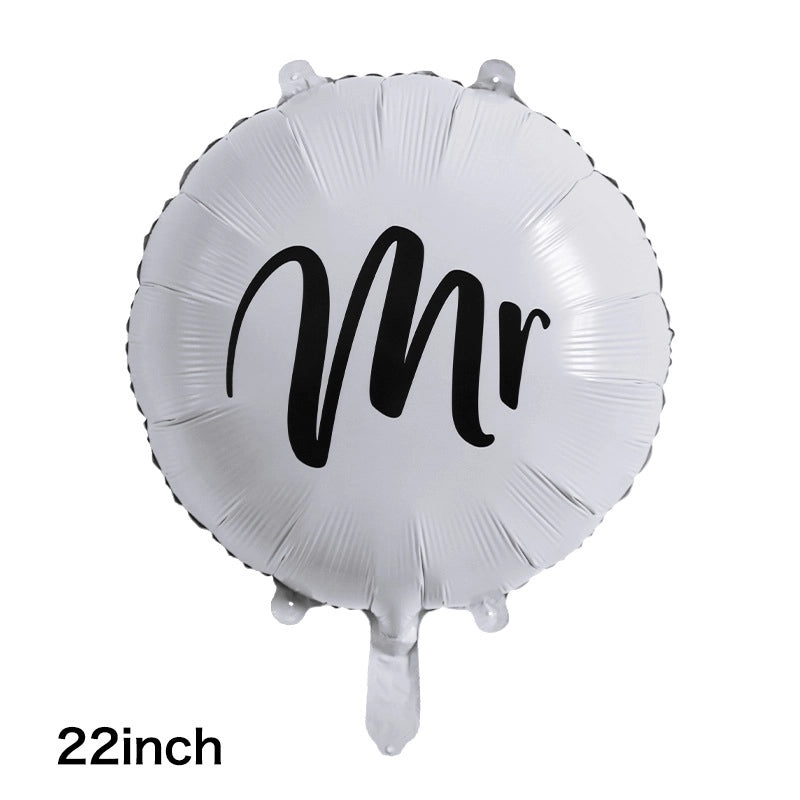Valentine's Day Letter Foil Balloons for Wedding Party Decoration|Party Supplies Balloons