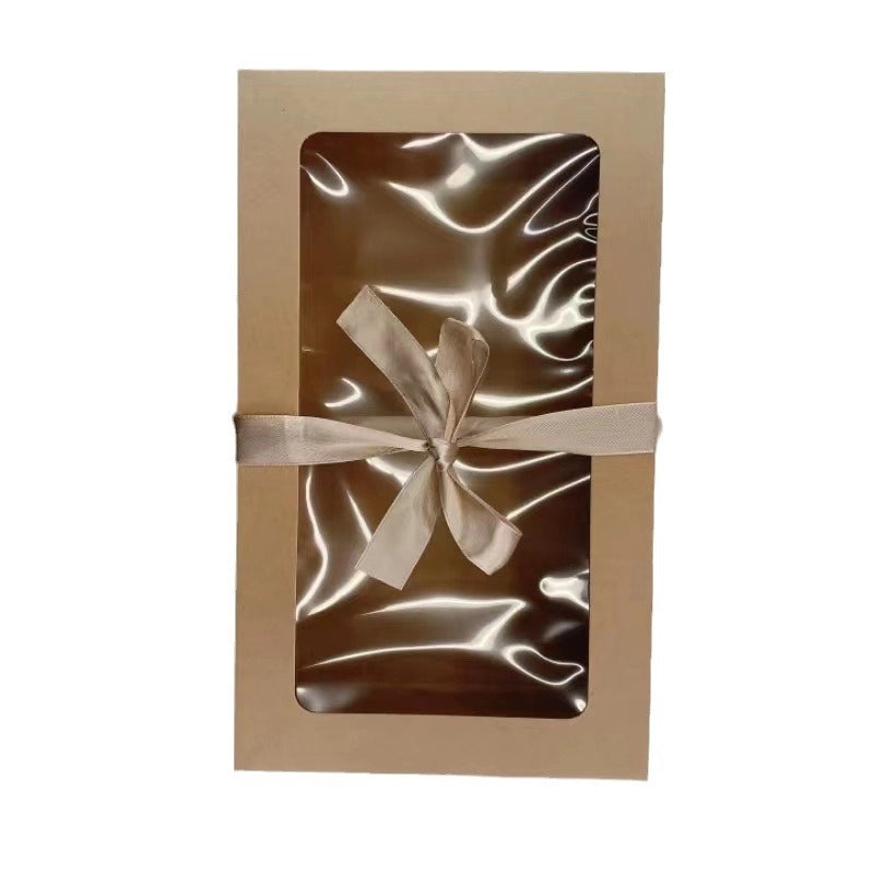 10 Pieces Bow Decorations for Gift Boxes, Kraft Paper Bags, Window Scarf, Corrugated Boxes | Gift Packaging Supplies