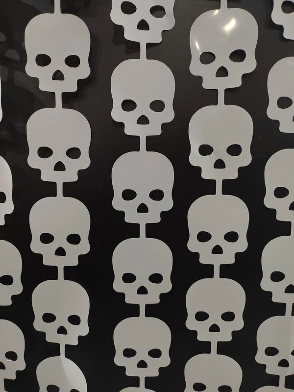 Halloween Skull Spider Rain Curtain Door Decoration | Party Supplies & Home Decor