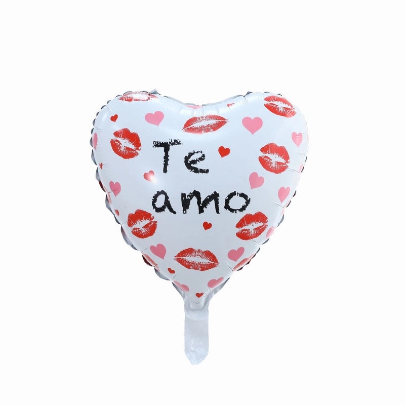 Romantic Heart-Shaped Aluminum Foil Balloons for Valentine’s Day Wedding Party Decorations|Party Supplies Balloons