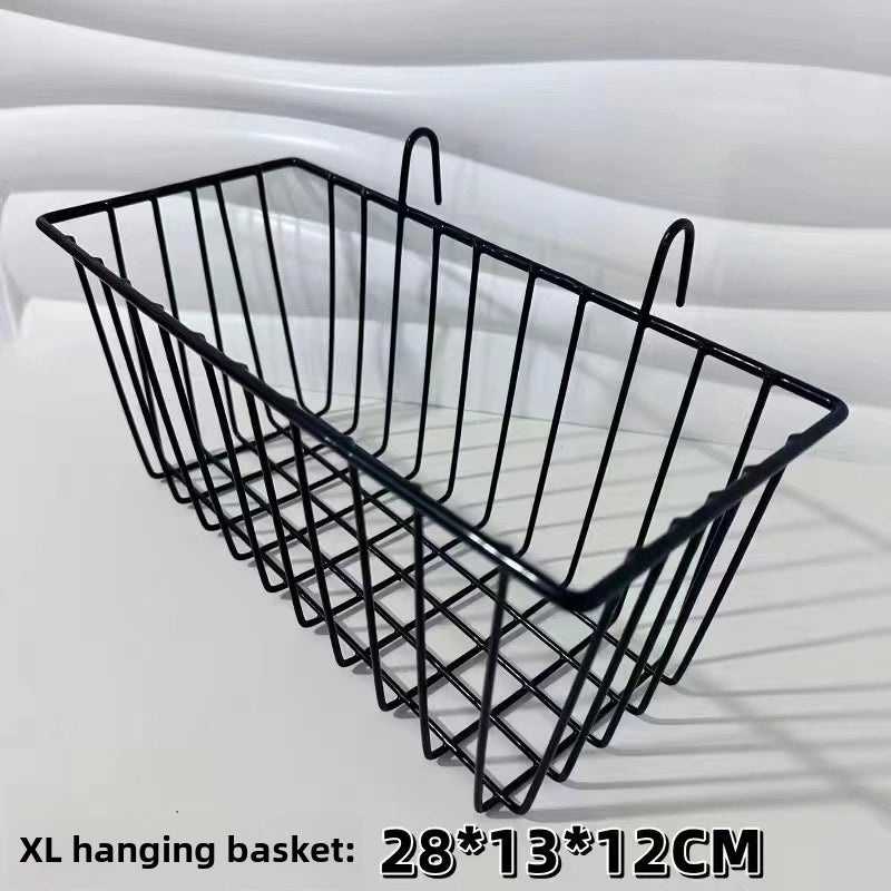 Metal Mesh Grid Wall Rack for Storage and Photo Display | Home Organization