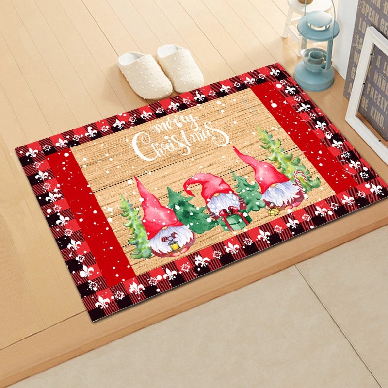 Beach Theme Cartoon Polyester Floor Mat|Home Decor Accessories