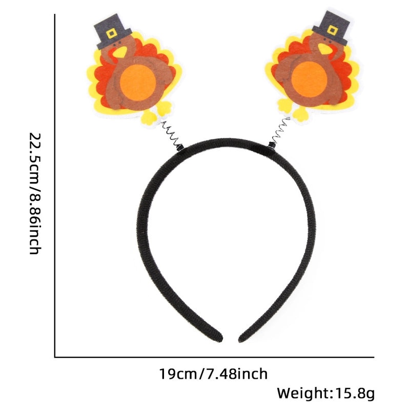 Cute Turkey Letter Decor Felt Plastic Accessory|Home Decor