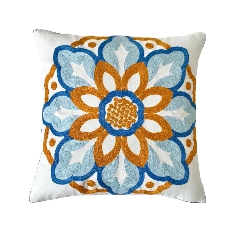 Tropical Floral Cotton Pillow Covers for Vacation Vibes|Home Decor & Bedding