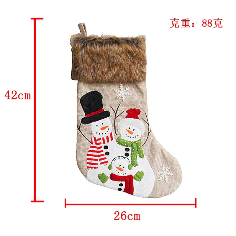 Christmas Knitted Gift Socks Christmas Tree Pendant Holiday Stockings Festive Christmas Decorations | Christmas Decorations & Stockings