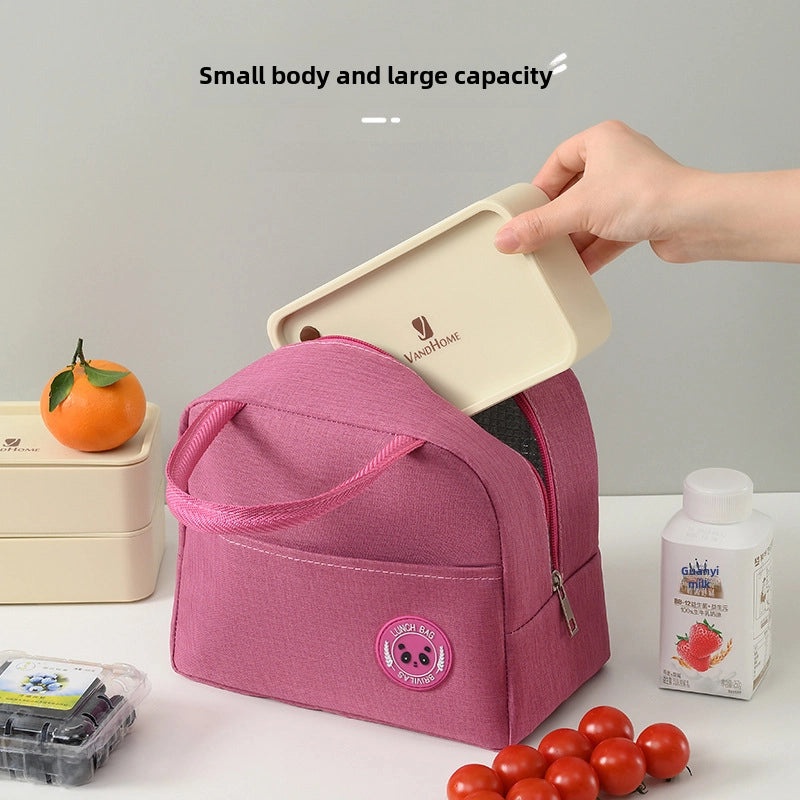 Insulated Waterproof Aluminum Foil Lunch Bag Portable Thermal Cooler for Work, School & Travel | Lunch Bags & Coolers