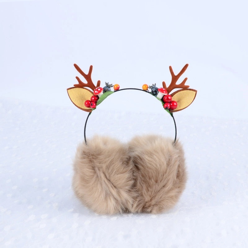 Festive Cute Classic Reindeer Antler Party Favors for Christmas | Holiday Party Accessories