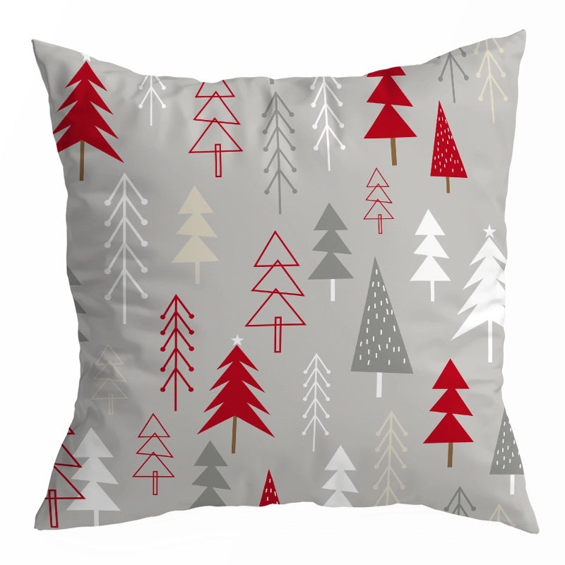 Cartoon Color Block Polyester Pillowcases for Couch Sofa Decorative Covers|Home Decor & Pillows