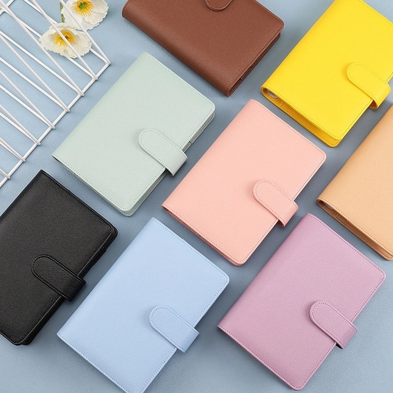2 Pieces Solid Color PU Leather Spiral Notebooks for Graduation | Stationery & Office Supplies