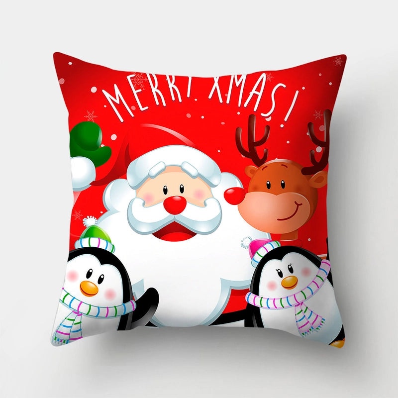 Christmas Minimalist Santa & Snowman Pillow Cases | Home Decor & Accessories