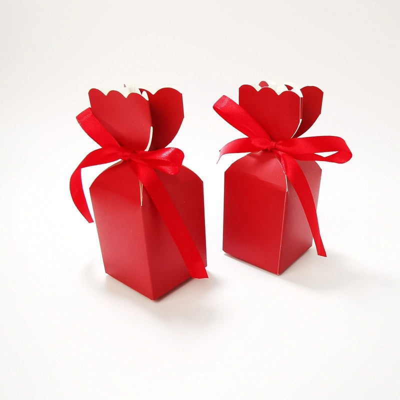 Christmas Wedding Season Stripe and Solid Color Party Gift Bags Wrapping Supplies | Gift Packaging