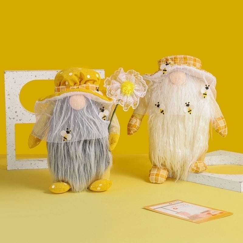 Cartoon Doll Floral Fabric Ornaments Decorative Artificial Flowers|Home Decor Accessories