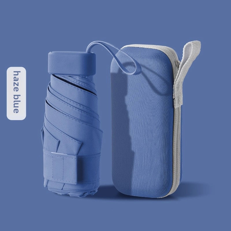 Ultra-light Portable Foldable Card Holder Umbrella for Women | Sun Protection UV Shield | Customizable|女用便携防晒伞