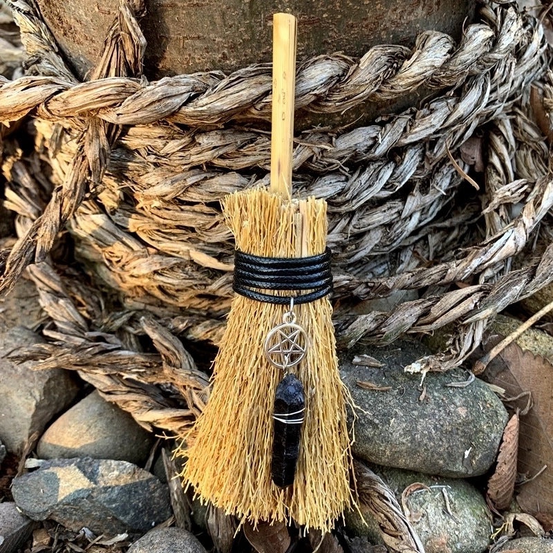 Witch Broomstick Charm Pendant | Jewelry & Accessories