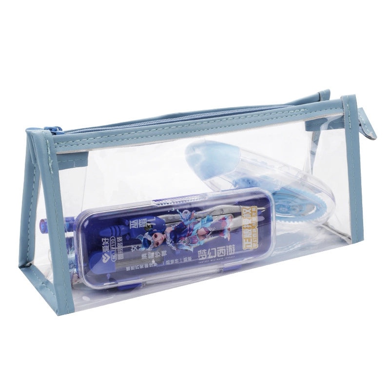 Large Transparent Pencil Case with High Capacity | Stationery Storage & Pencil Bags