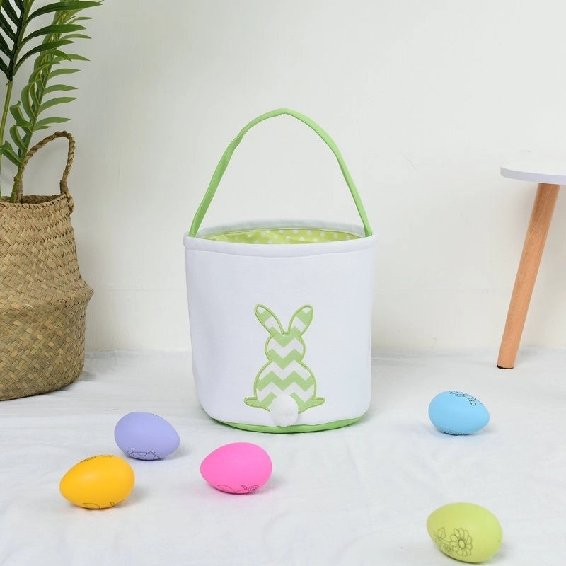 Minimalist Easter Rabbit Cloth Basket for Daily Use | Home Decor & Seasonal Accessories
