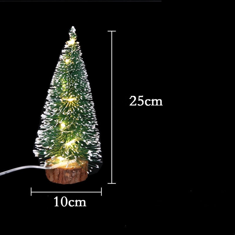 Casual Christmas Tree Plastic Iron Table Decoration for Family Gathering | Holiday Home Decor