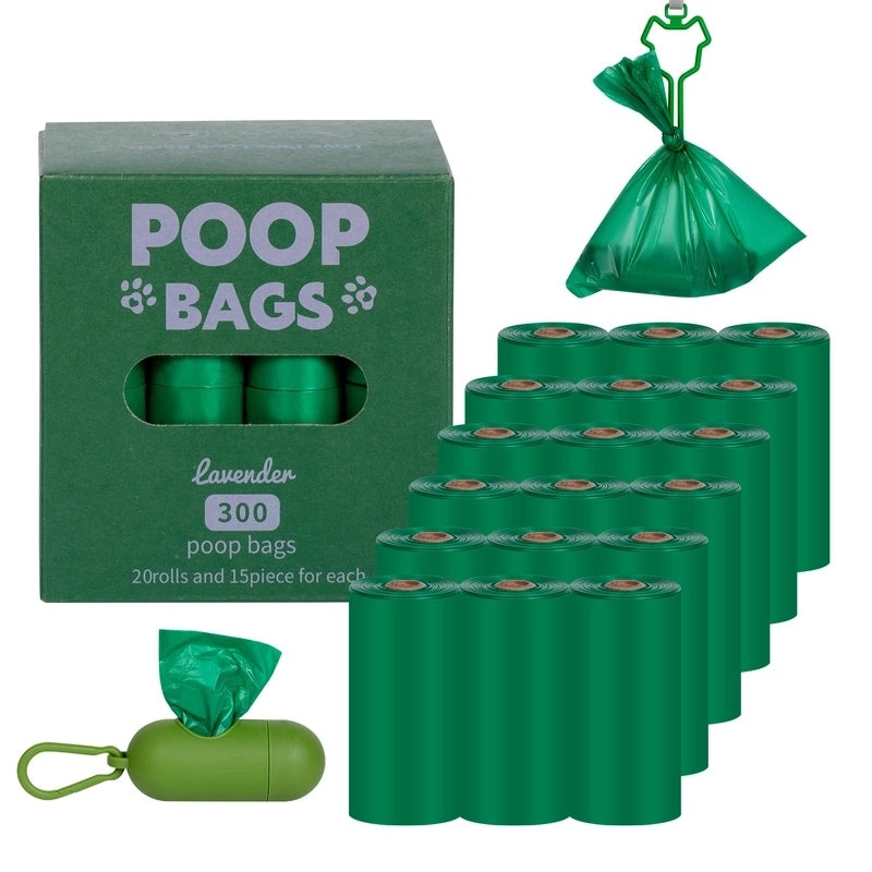 Adorable Paw Print Pet Waste Bags|Pet Waste Management Accessories
