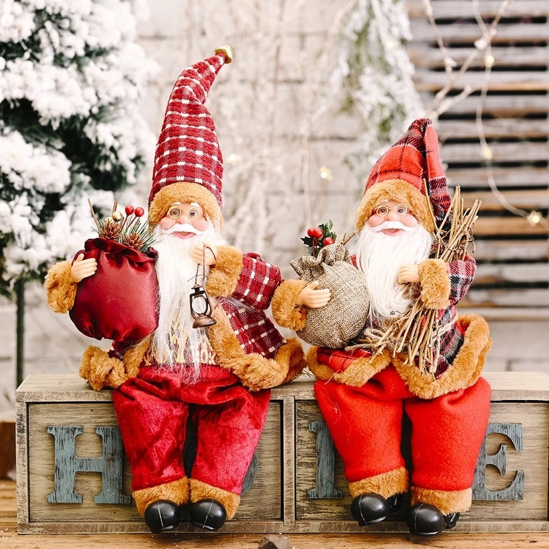 Christmas Cute Classic Plastic Table Ornaments for Festive Home Decor|Holiday Decorations