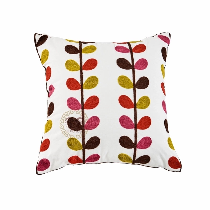 Tropical Floral Cotton Pillow Covers for Vacation Vibes|Home Decor & Bedding