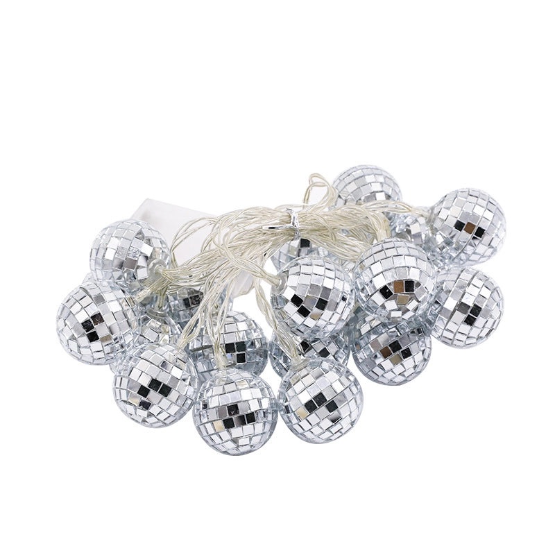 Christmas Minimalist Glass Ball String Lights for Indoor Party Decoration|Home Decor & Lighting