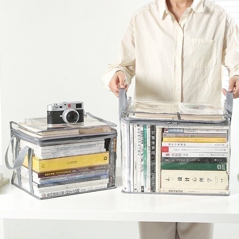 Simple Solid Color PVC Casual Storage Bag|Bags & Storage