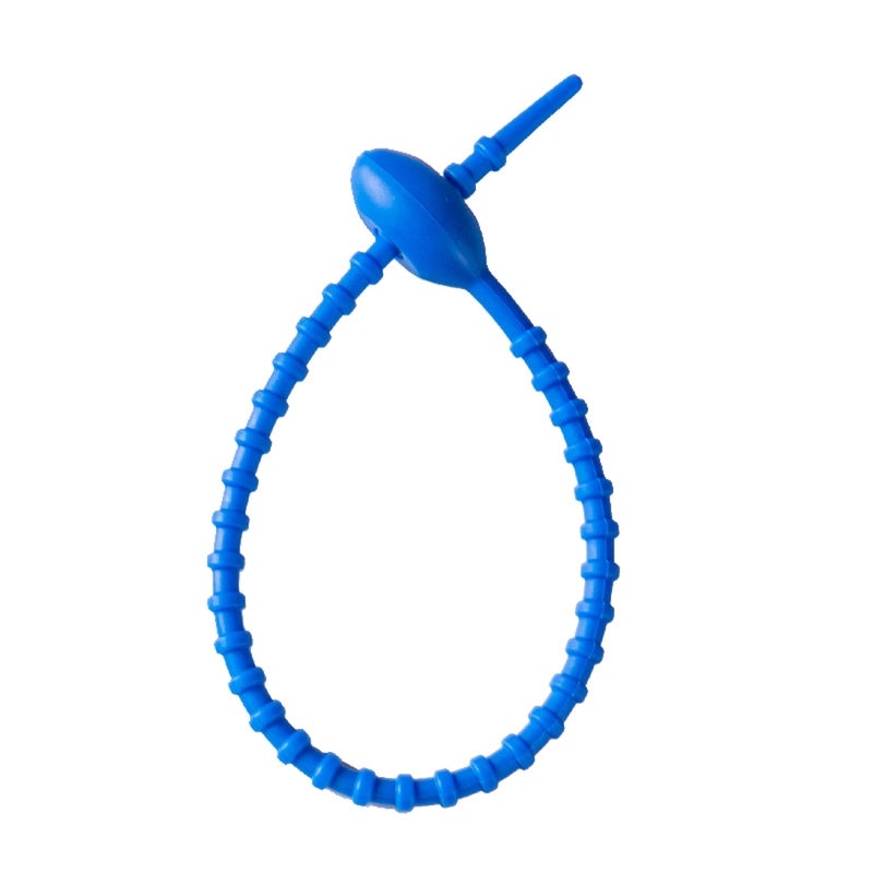 210mm Silicone Tadpole Cable Tie Organizer Keychain Pendant for DIY Jewelry Bags Lanyards|Accessories & Organizers