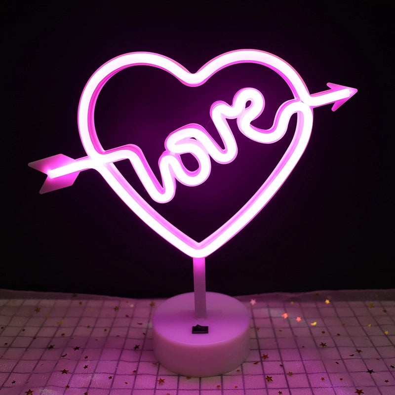 Romantic Anchor and Snowman LED Night Lights for Christmas and Valentine's Day | Indoor Decorative Lighting