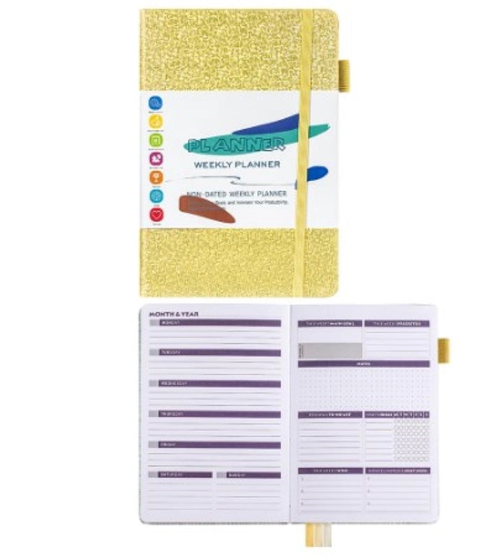 May Plan Weekly Undated Notebook|Stationery & Office Supplies
