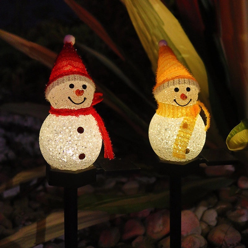 Festive Snowman String Lights for Christmas Parties | Holiday Decorations