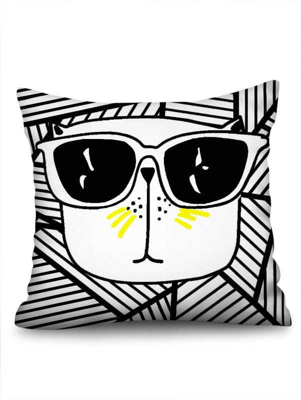 Nordic-Inspired Cartoon Linen Texture Pillow Covers|Home Decor Pillows