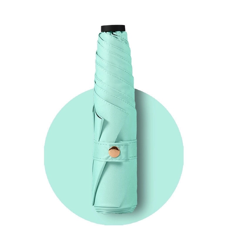 Classic Solid Color Stainless Steel Umbrella Rain Gear|Umbrellas & Rain Accessories