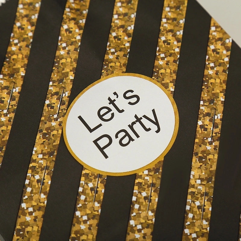 Striped Birthday Party Gift Bags | Party Supplies