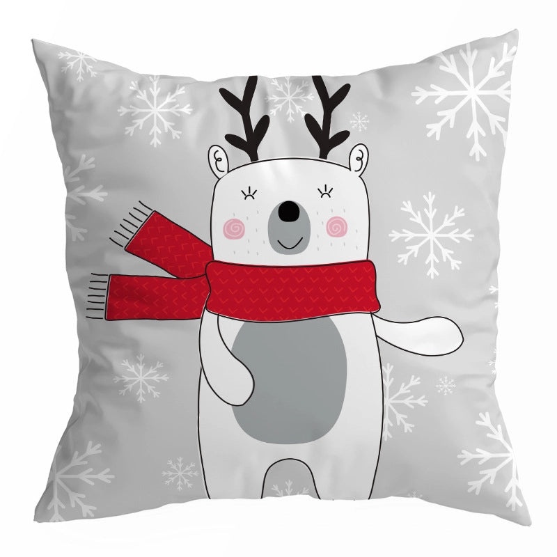 Cartoon Color Block Polyester Pillowcases for Couch Sofa Decorative Covers|Home Decor & Pillows