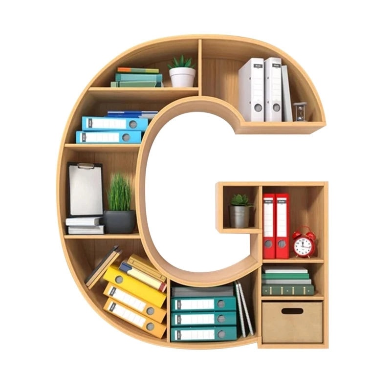 Minimalist Acrylic Letter Ornaments Decorative Artificial Letters|Home Decor Ornaments