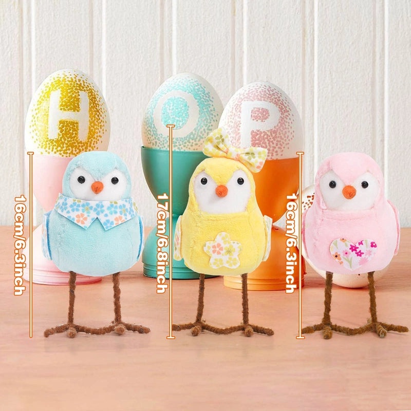 Easter Adorable Bird Fabric Decorations|Seasonal Holiday Ornaments