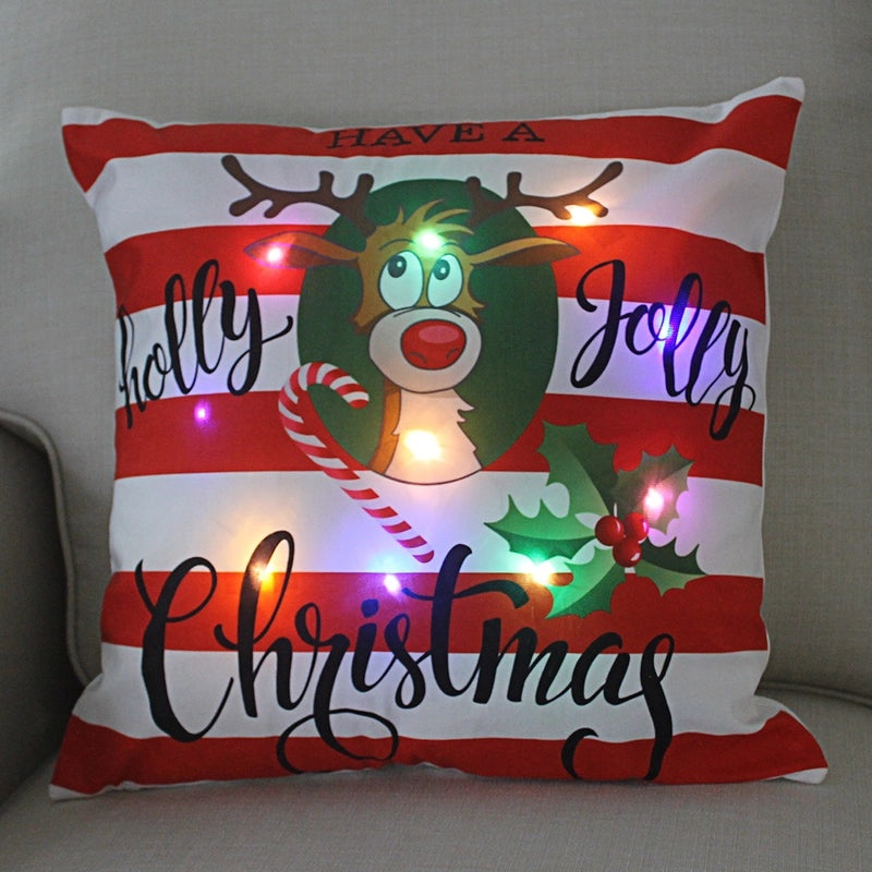 Christmas Santa Plush Pillow Covers|Home Decor Pillows